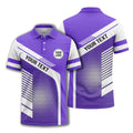hexagon diagonal stripe geometric custom logo modern polo shirt