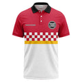 Custom Color Checkered Polo Shirt – Personalized Logo Team & Business Uniform