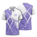 monochrome geometric triangles & abstract shapes modern urban polo shirt