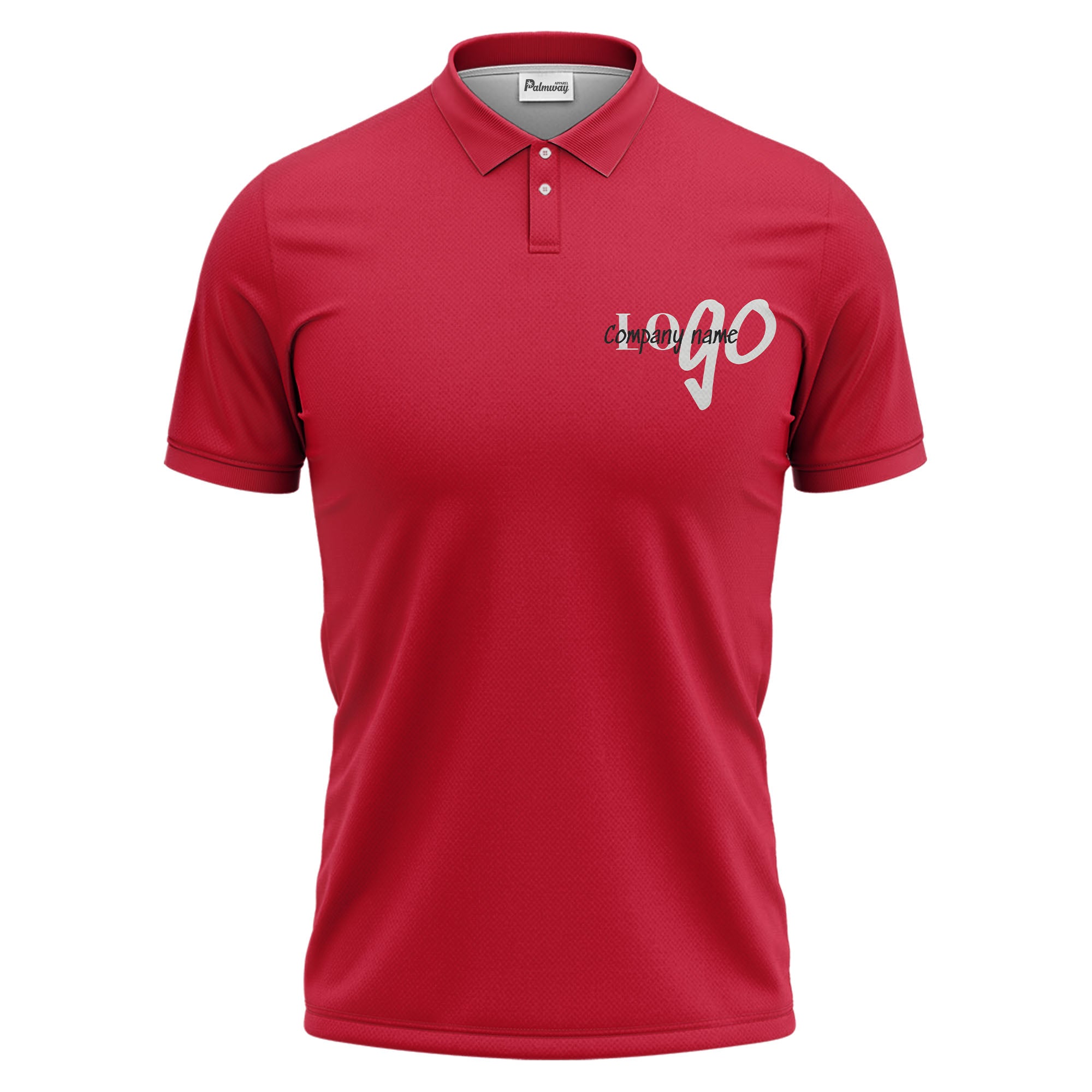 luxury minimalist custom golf club logo polo shirt for men