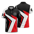 Custom Color Block Team Polo Shirt – Personalized Company Logo & Name, Multiple Colors