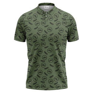 custom logo text polo shirt custom polo shirt