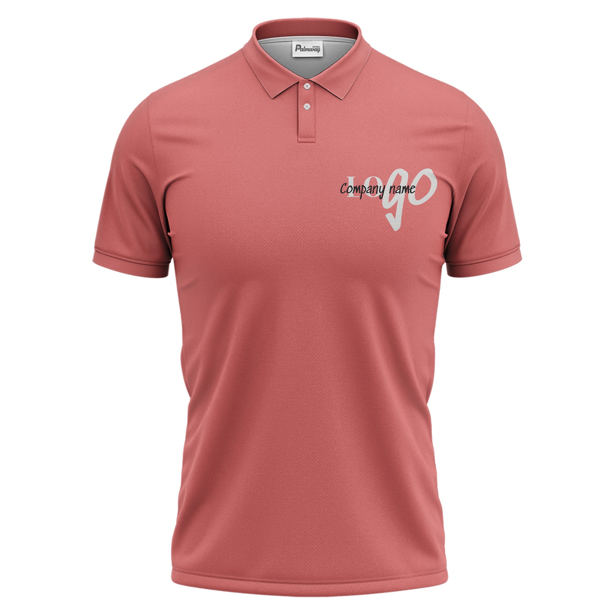 luxury minimalist custom golf club logo polo shirt for men