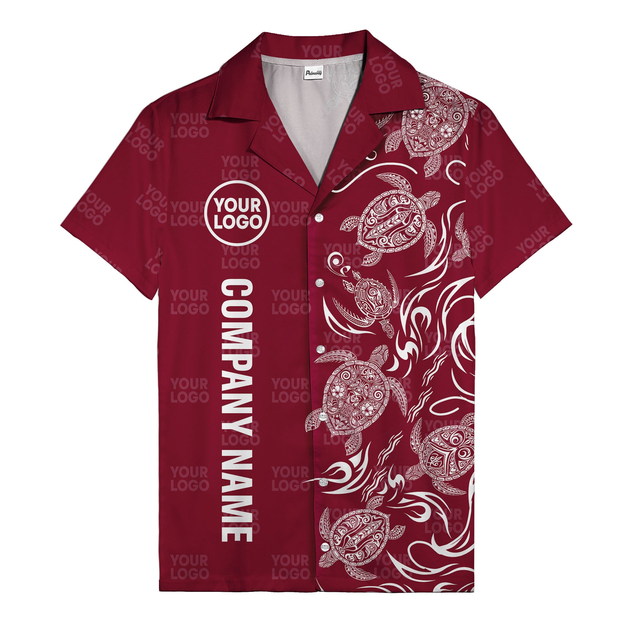 tribal black sea turtles riding waves hawaiian shirt