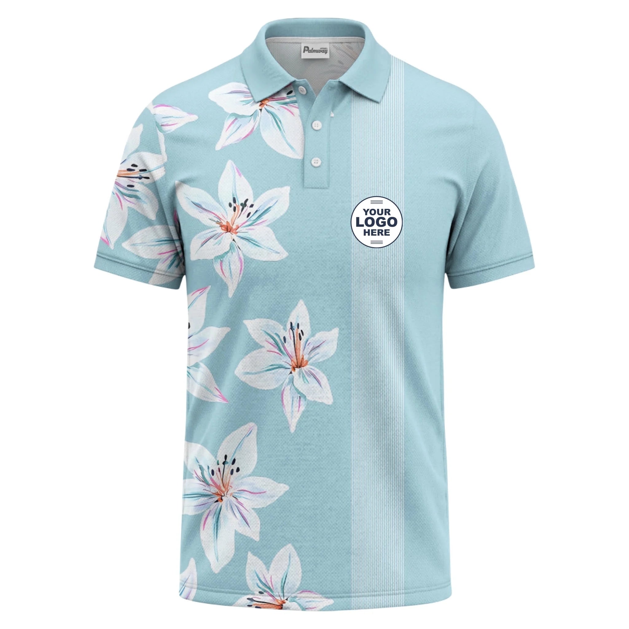 01_custom_multi_color_tropical_palm_tree_striped_polo_shirt_summer_beach_vibe