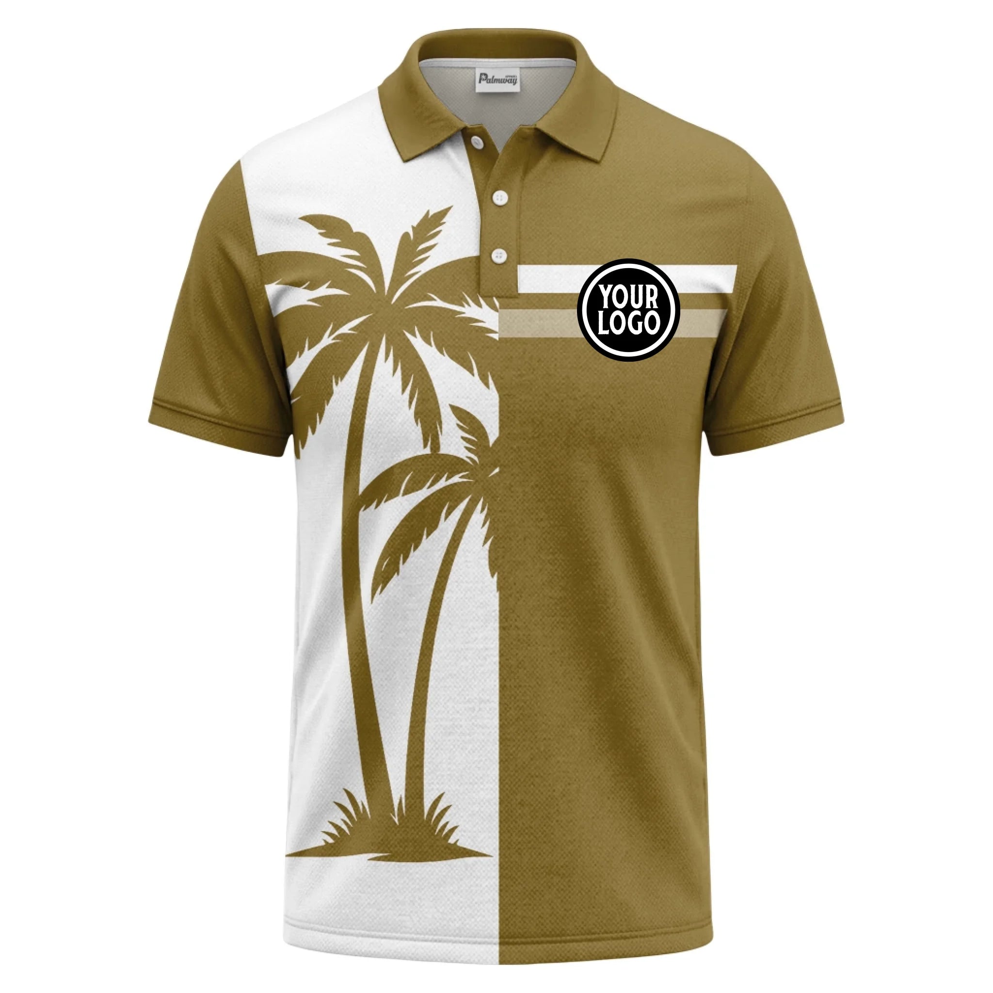 01_custom_multi_color_tropical_palm_tree_striped_polo_shirt_summer_beach_vibe