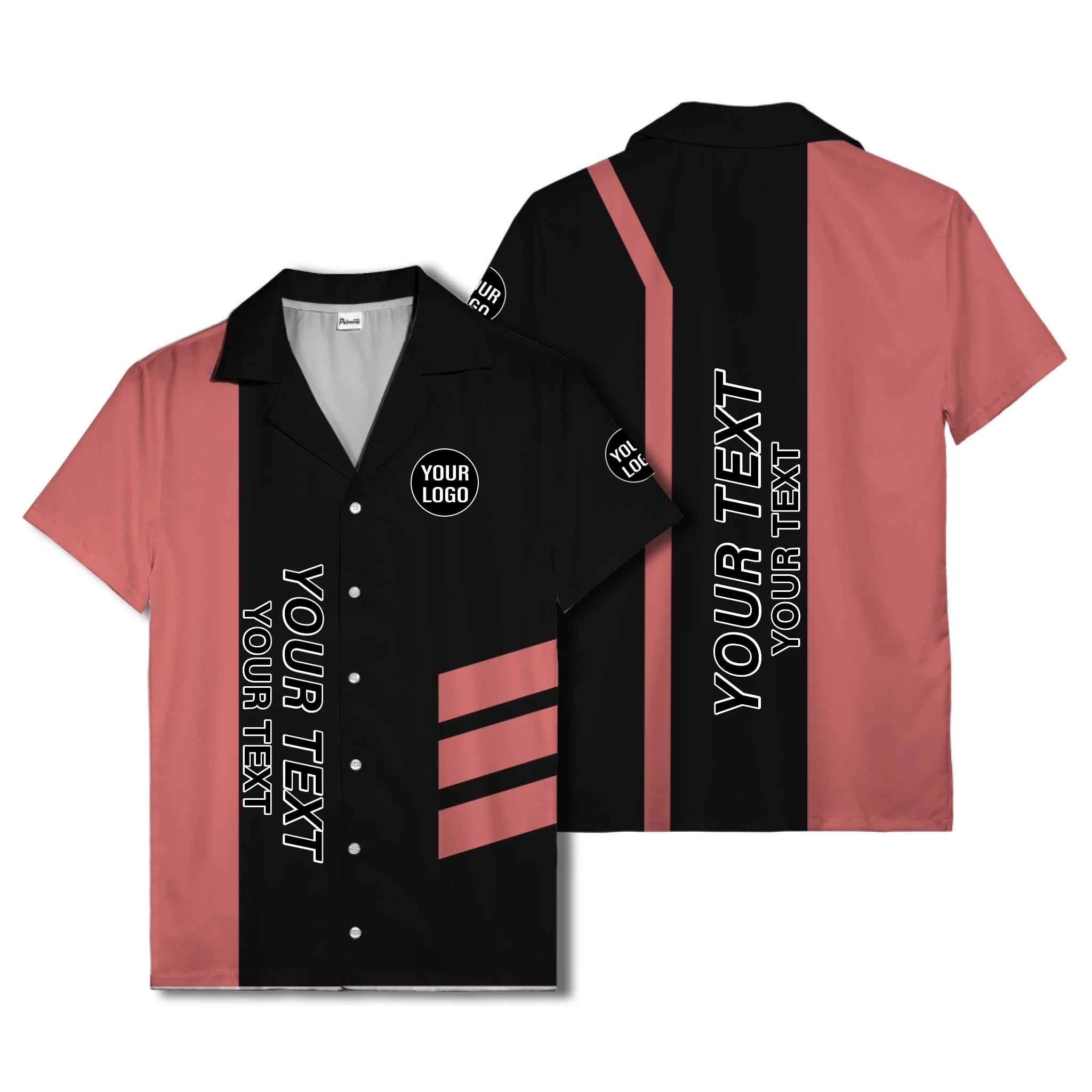 03_live-preview-blue-stripe-logo-custom-hawaiian-shirt-for-men