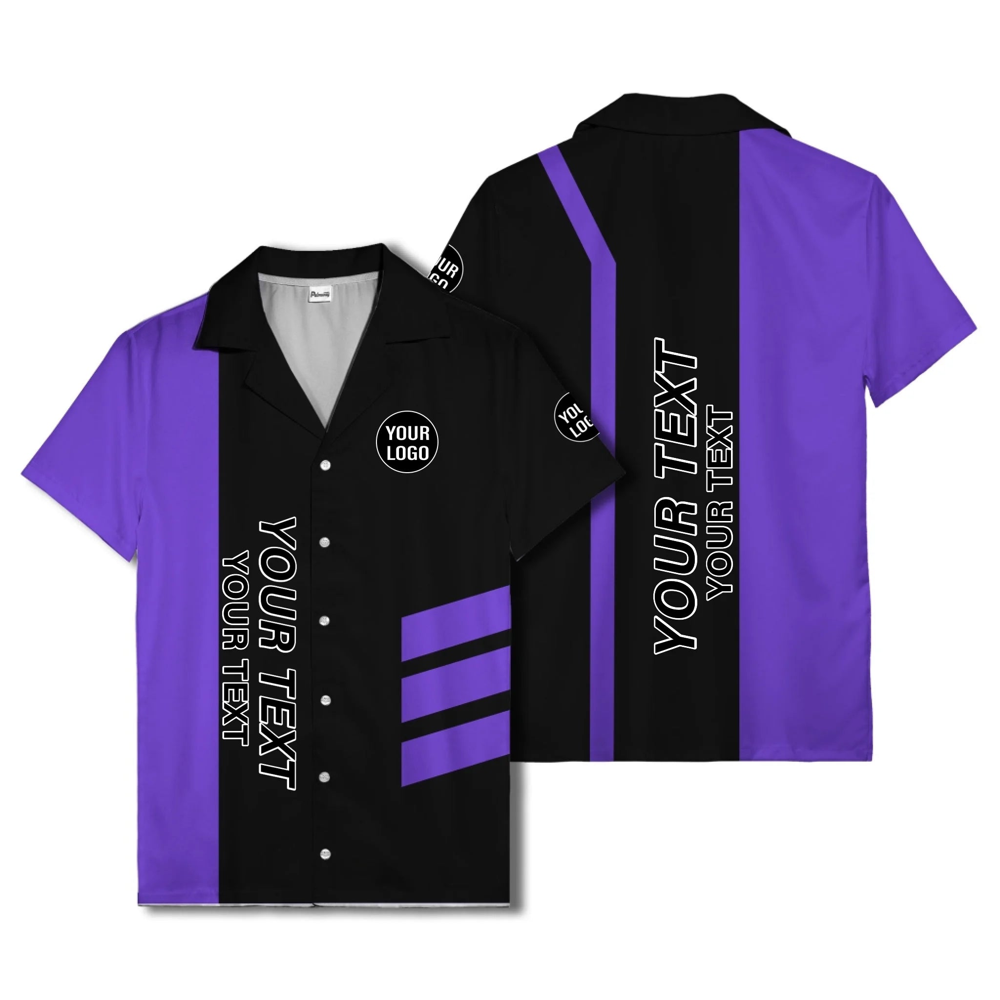03_live-preview-blue-stripe-logo-custom-hawaiian-shirt-for-men