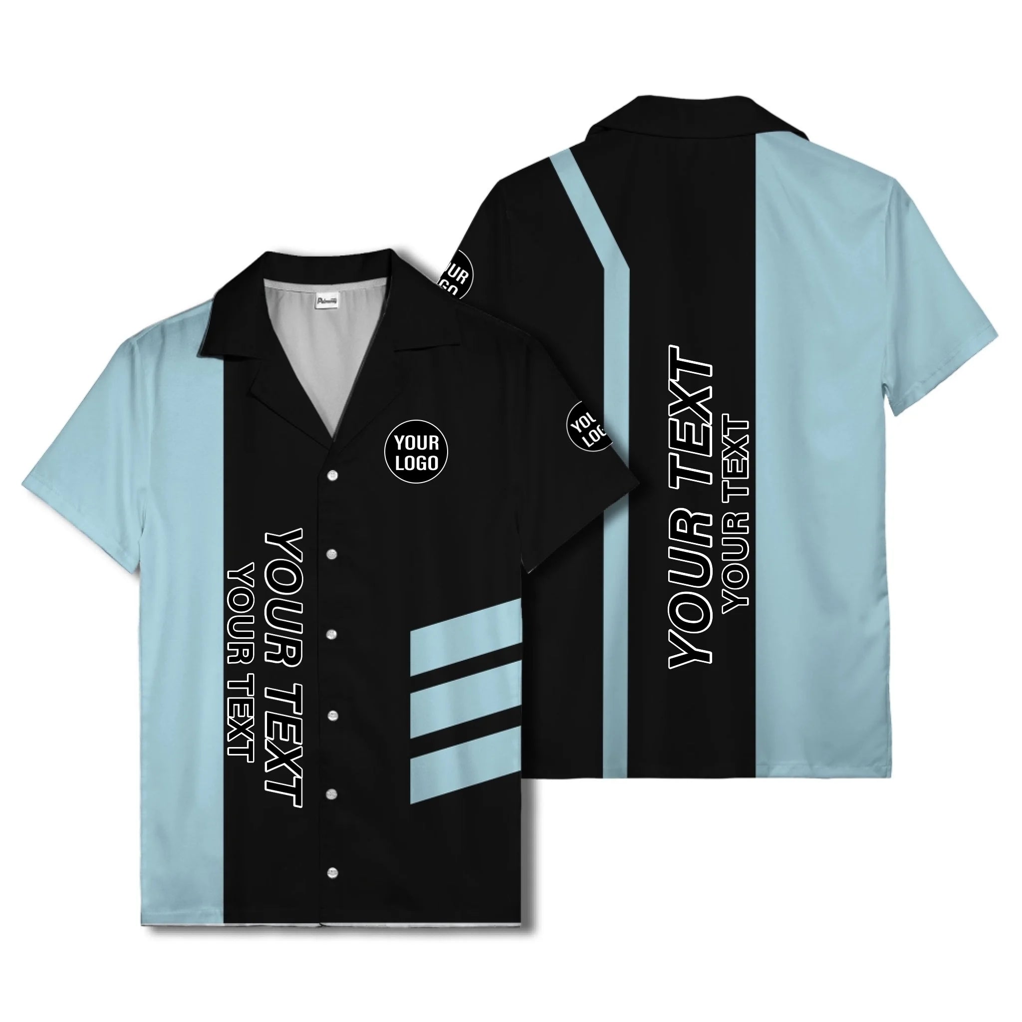 03_live-preview-blue-stripe-logo-custom-hawaiian-shirt-for-men