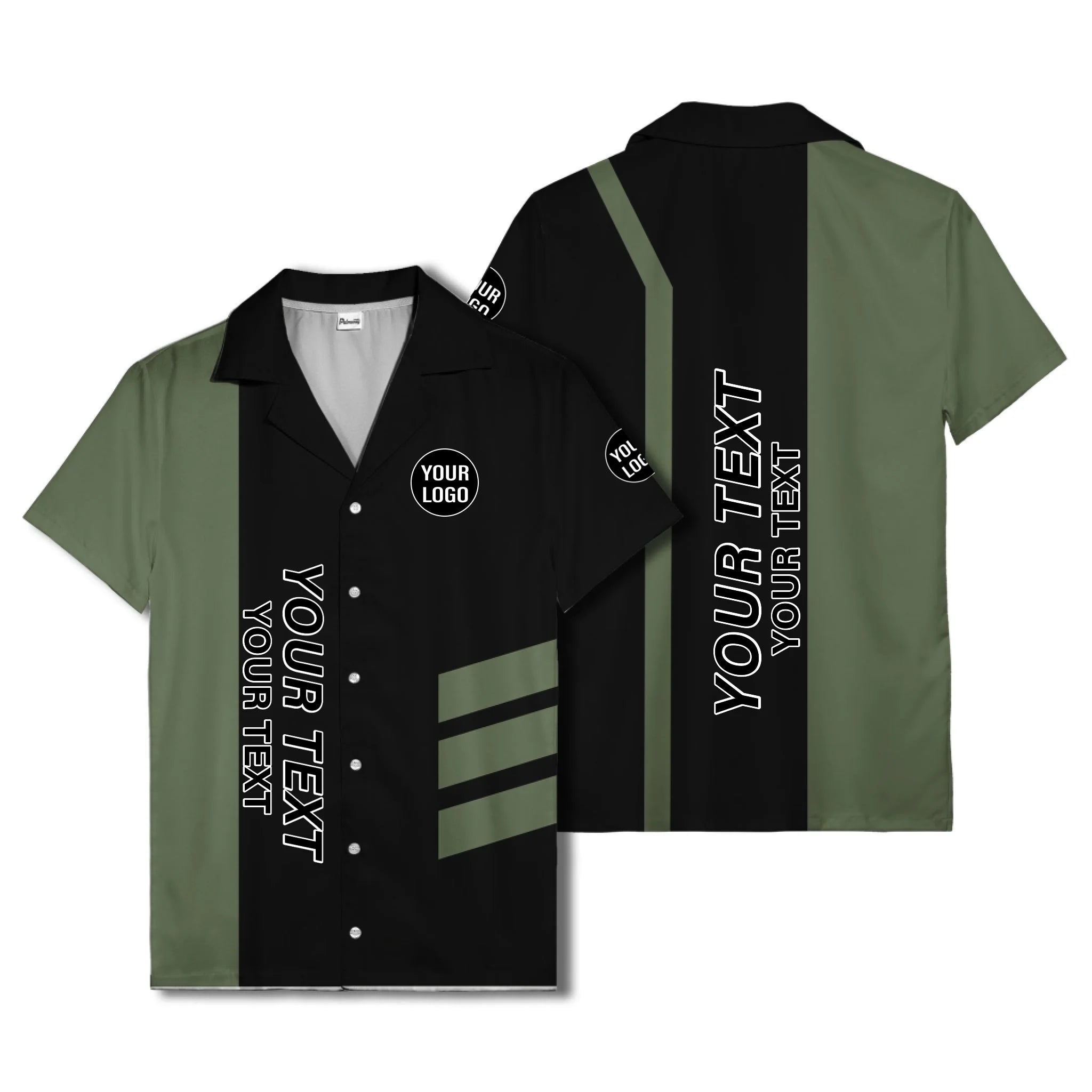 03_live-preview-blue-stripe-logo-custom-hawaiian-shirt-for-men