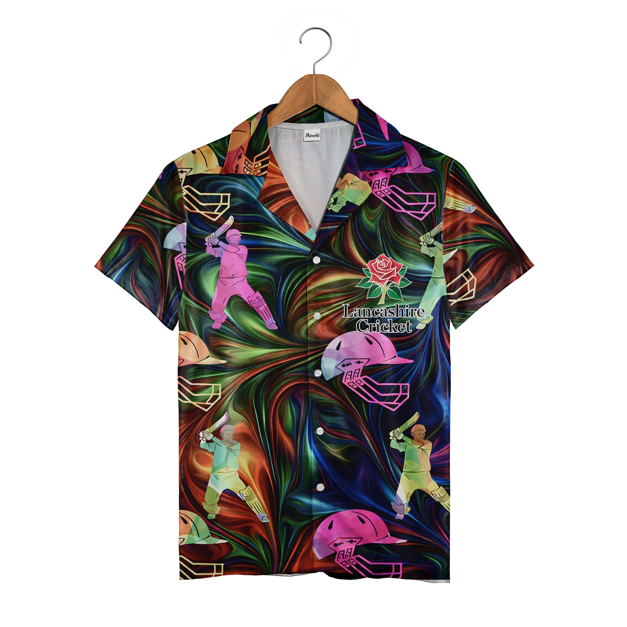 Lancashier Cricket - Custom Hawaiian Shirt