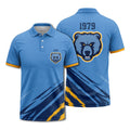 Blue & Gold Custom Class Reunion Polo
